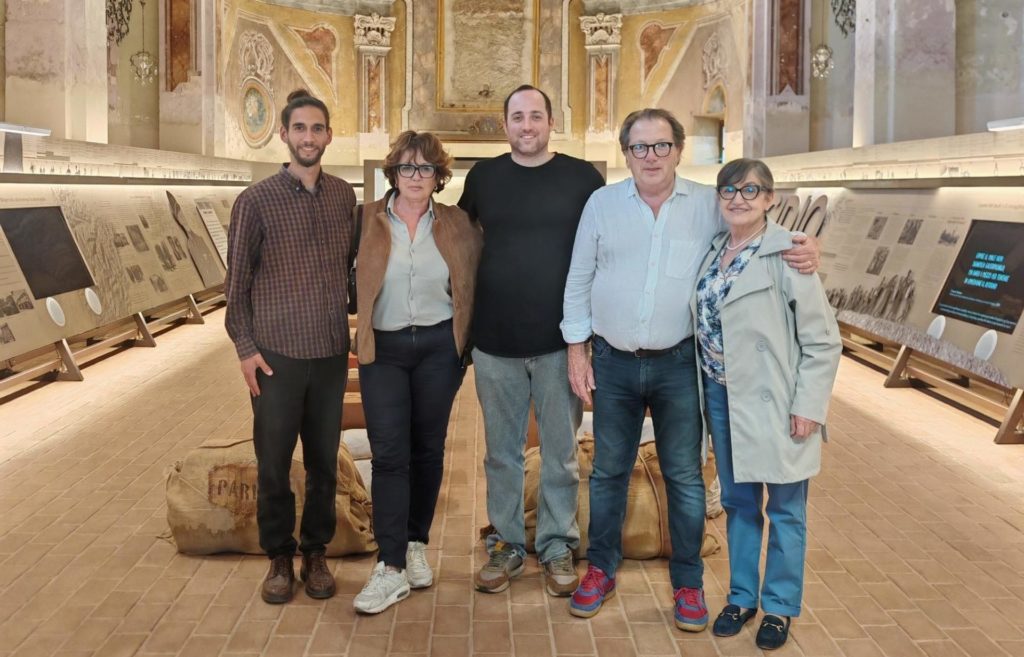 La famiglia Stut in visita a MEMO4345
