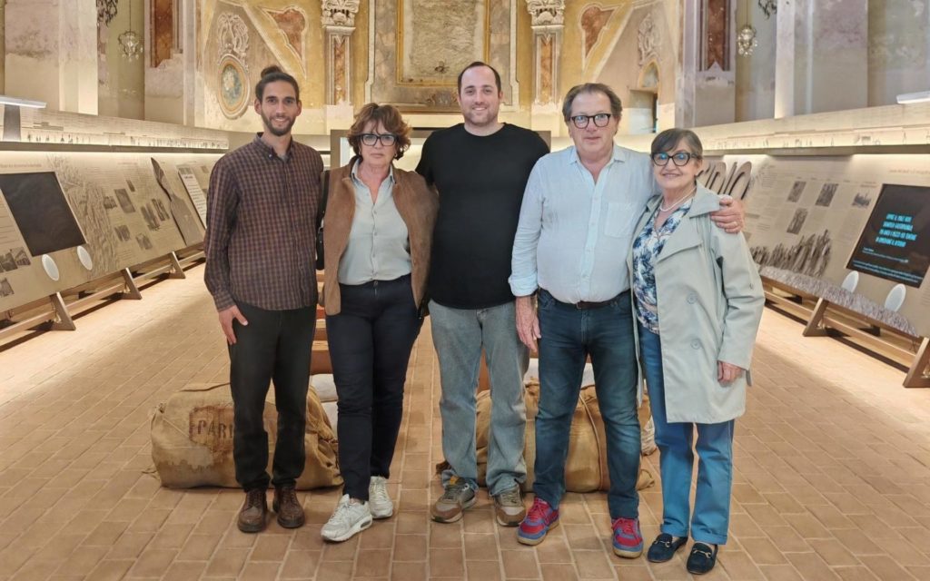 La famiglia Stut in visita a MEMO4345